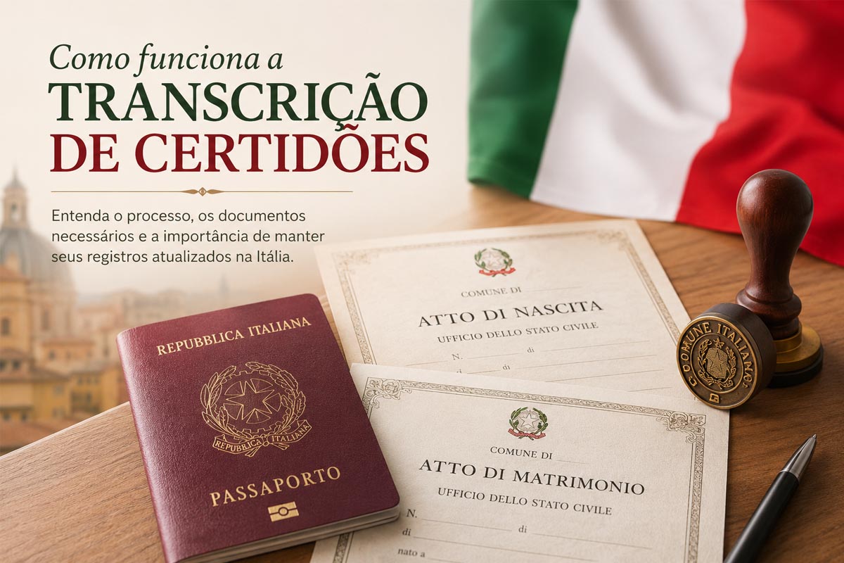 Como funciona a transcrição de certidões