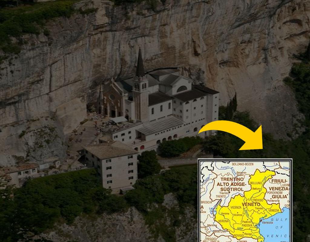 Conheça o Santuário della Madonna della Corona em Verona